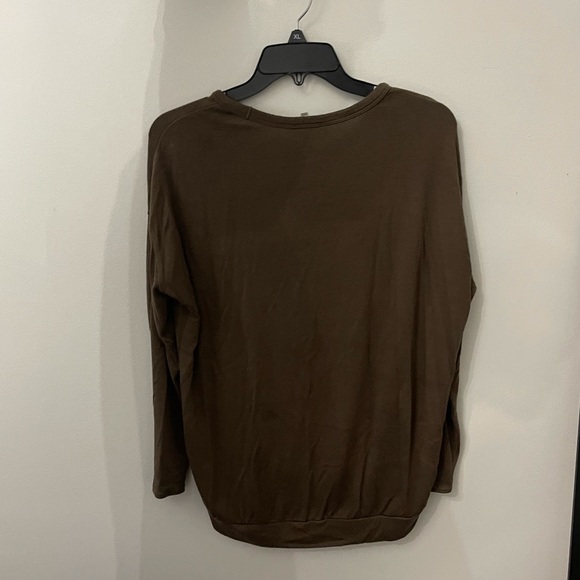 Brown long sleeve loose sweater - Picture 2 of 5